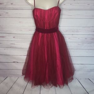 Strapless Pink Dress NWT Size 0 Bannana Republic